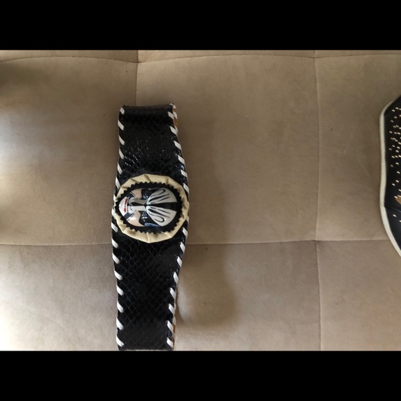 Hand made leather belt. main image 5